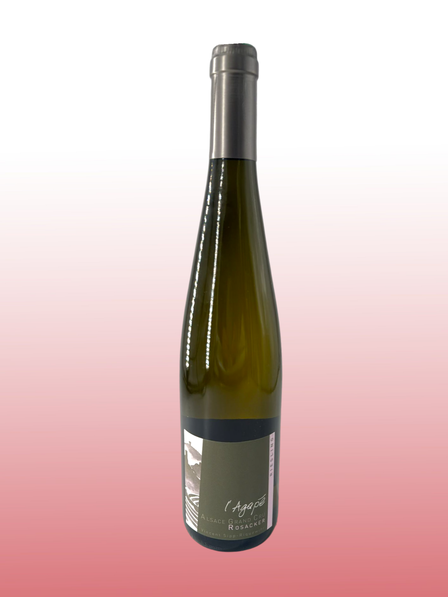 Elsass Riesling mit frischem, trockenem Charakter. Rebsorte: Riesling.
