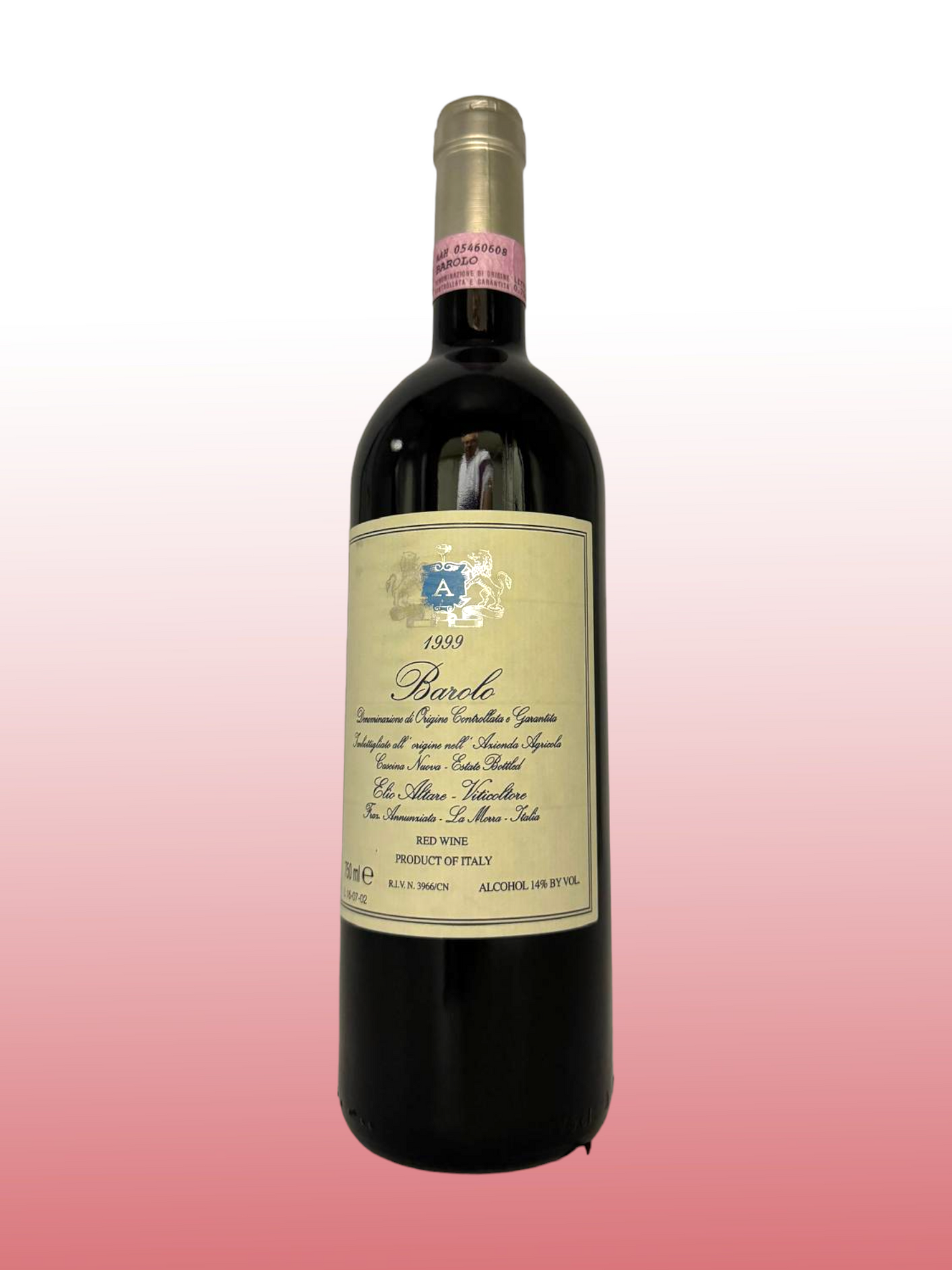 Eine Flasche 1999 Brunate Barolo Wein.
