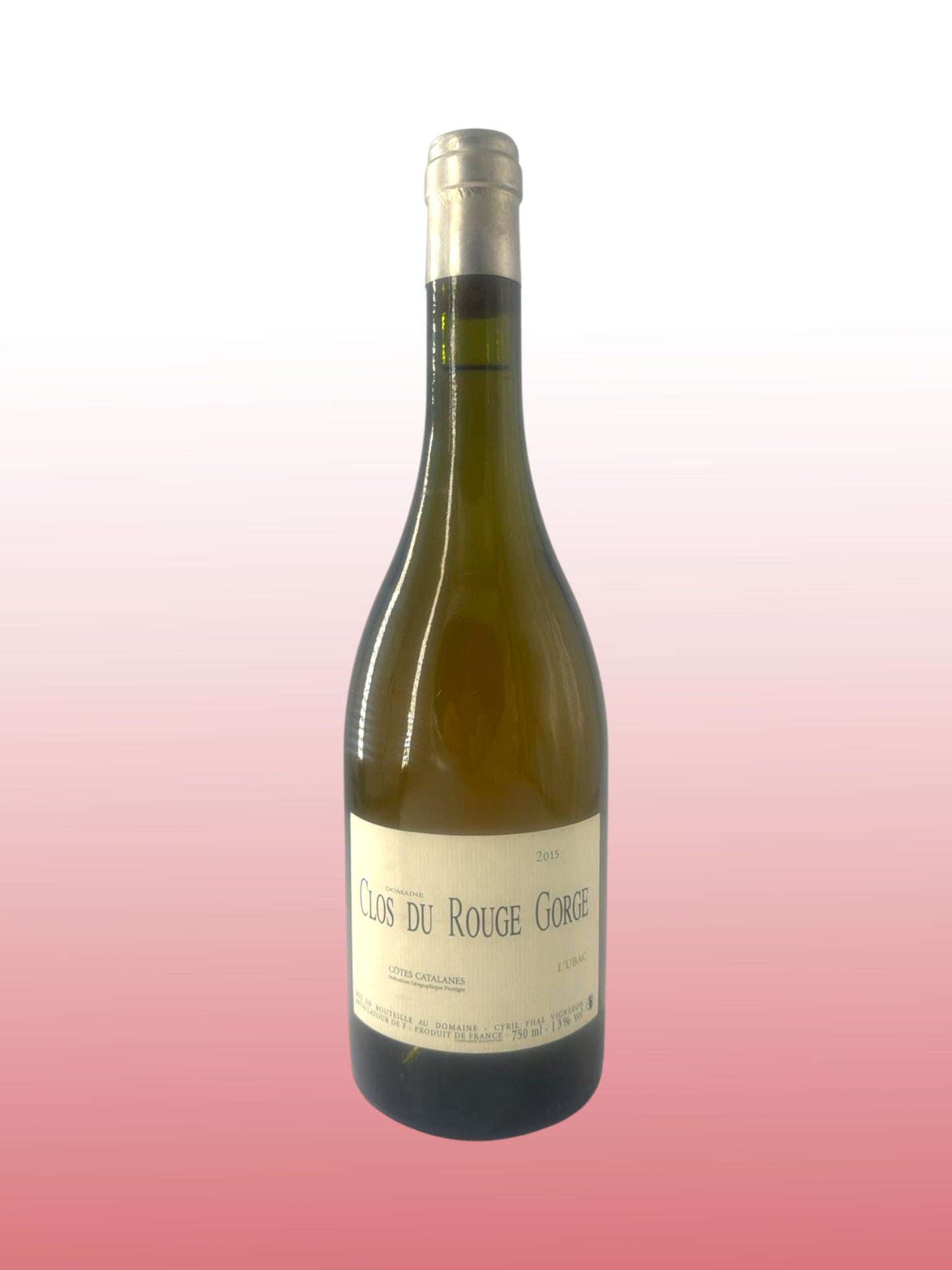 2015 Clos du Rouge Gorge Blanc L’Ubac