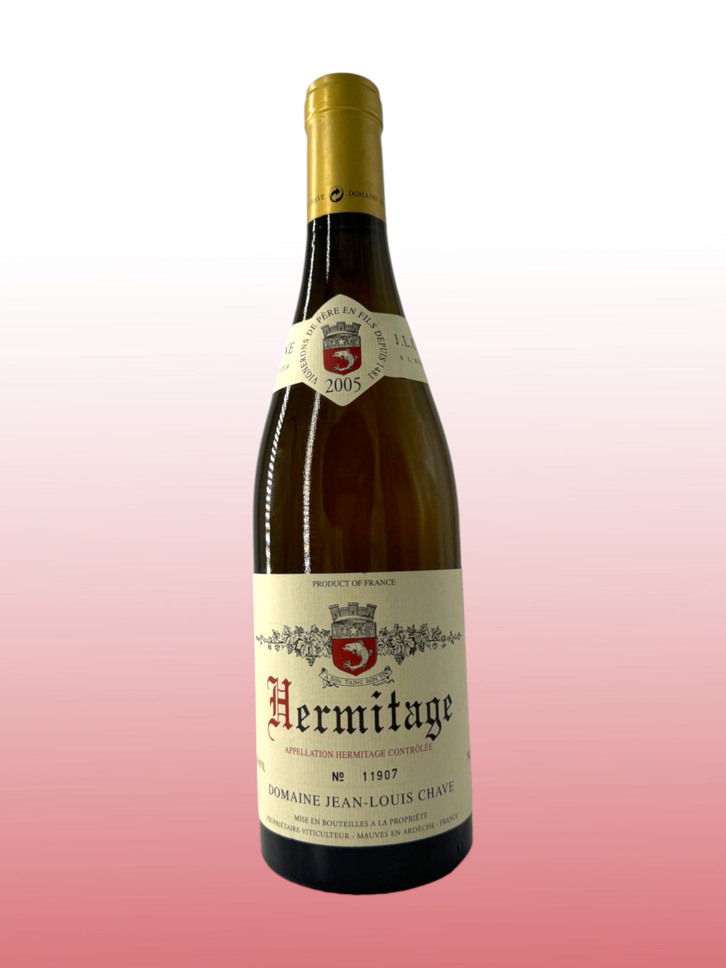 Rhone Marsanne mit Eleganz und Jahrgangstypizität. Rebsorte: Marsanne.