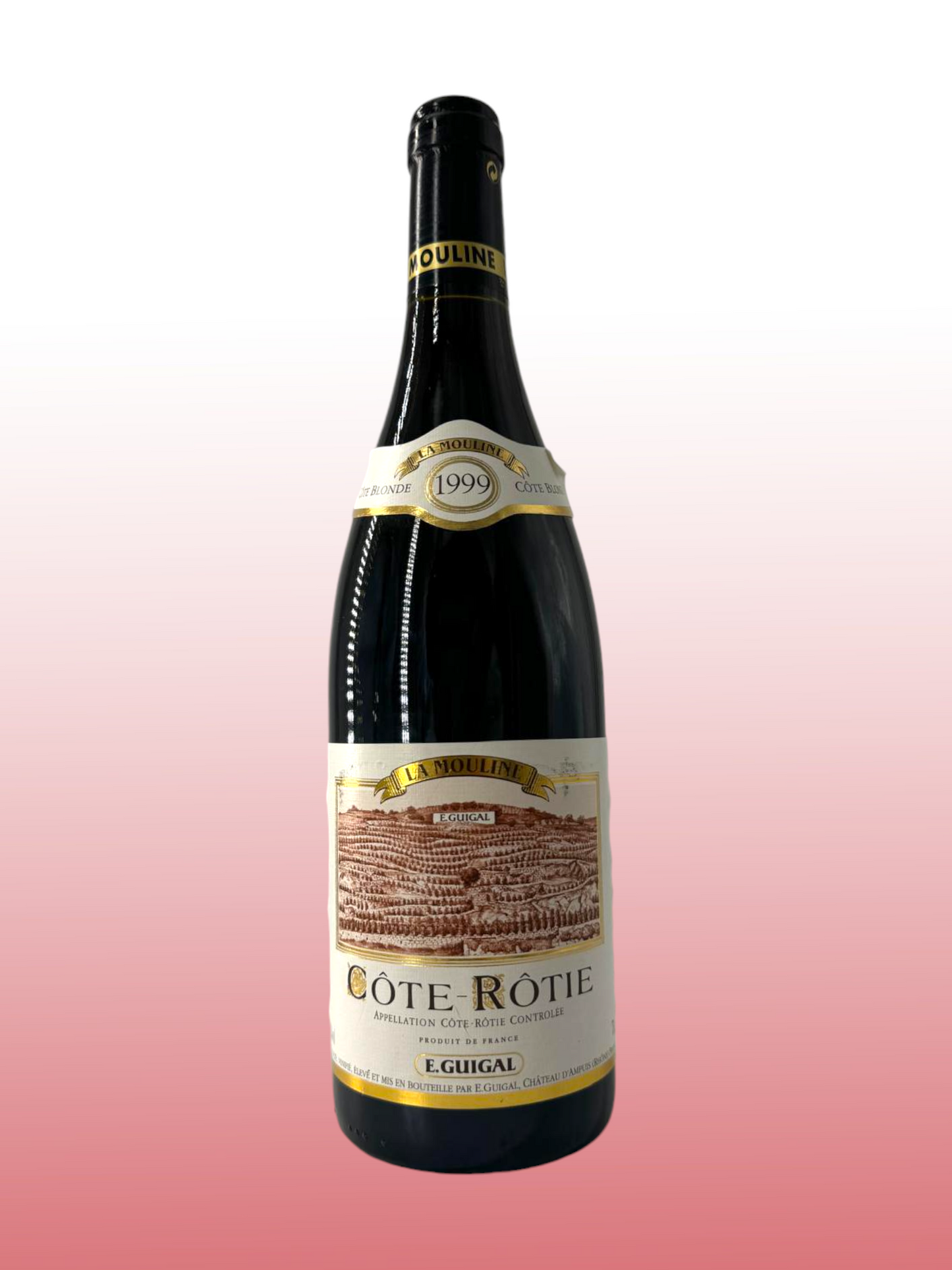 Rhone Syrah mit tiefem Purpurrot und Extravaganz. Rebsorte: Syrah.