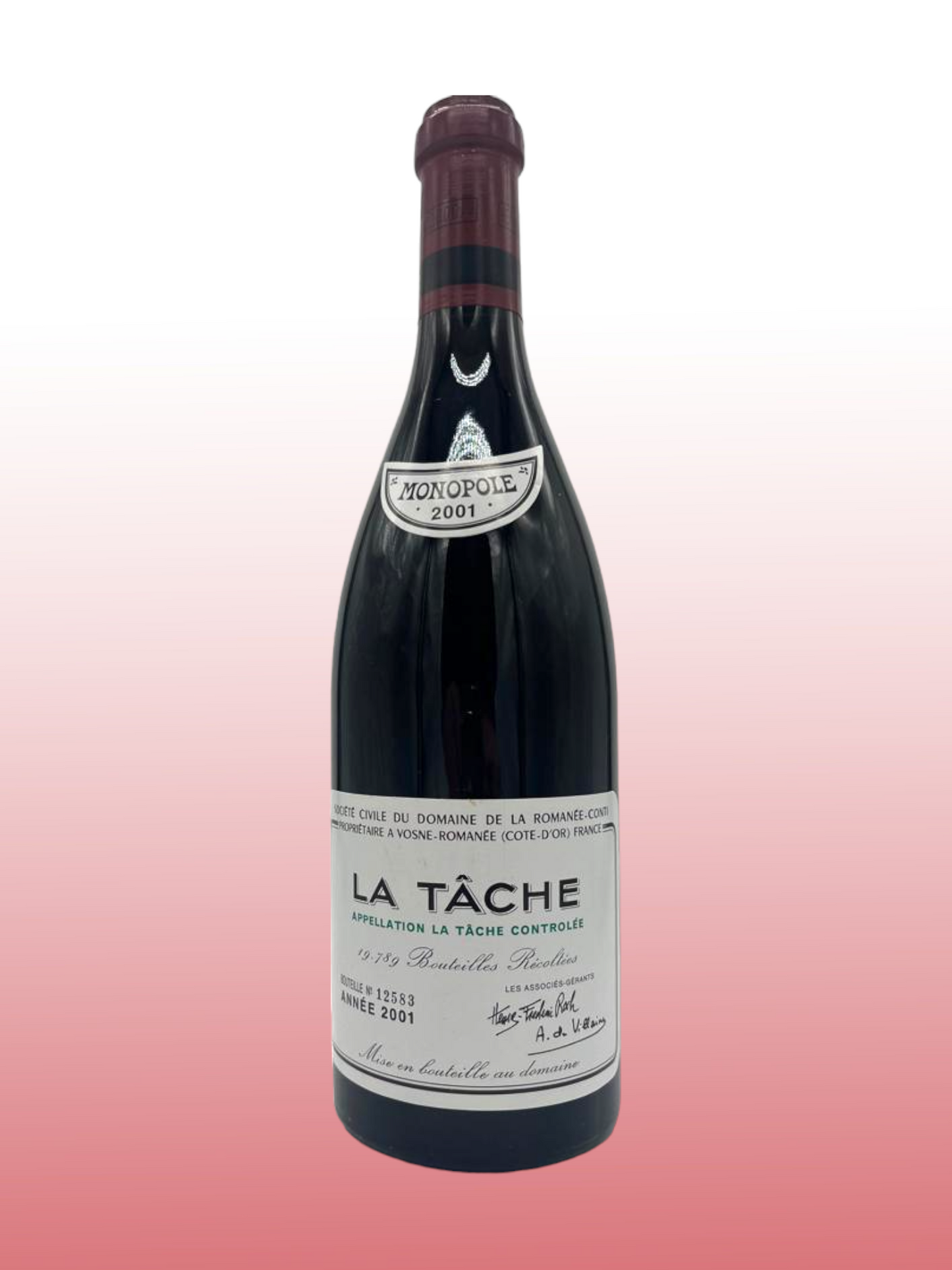 2001 La Tache Grand Cru Monopole
