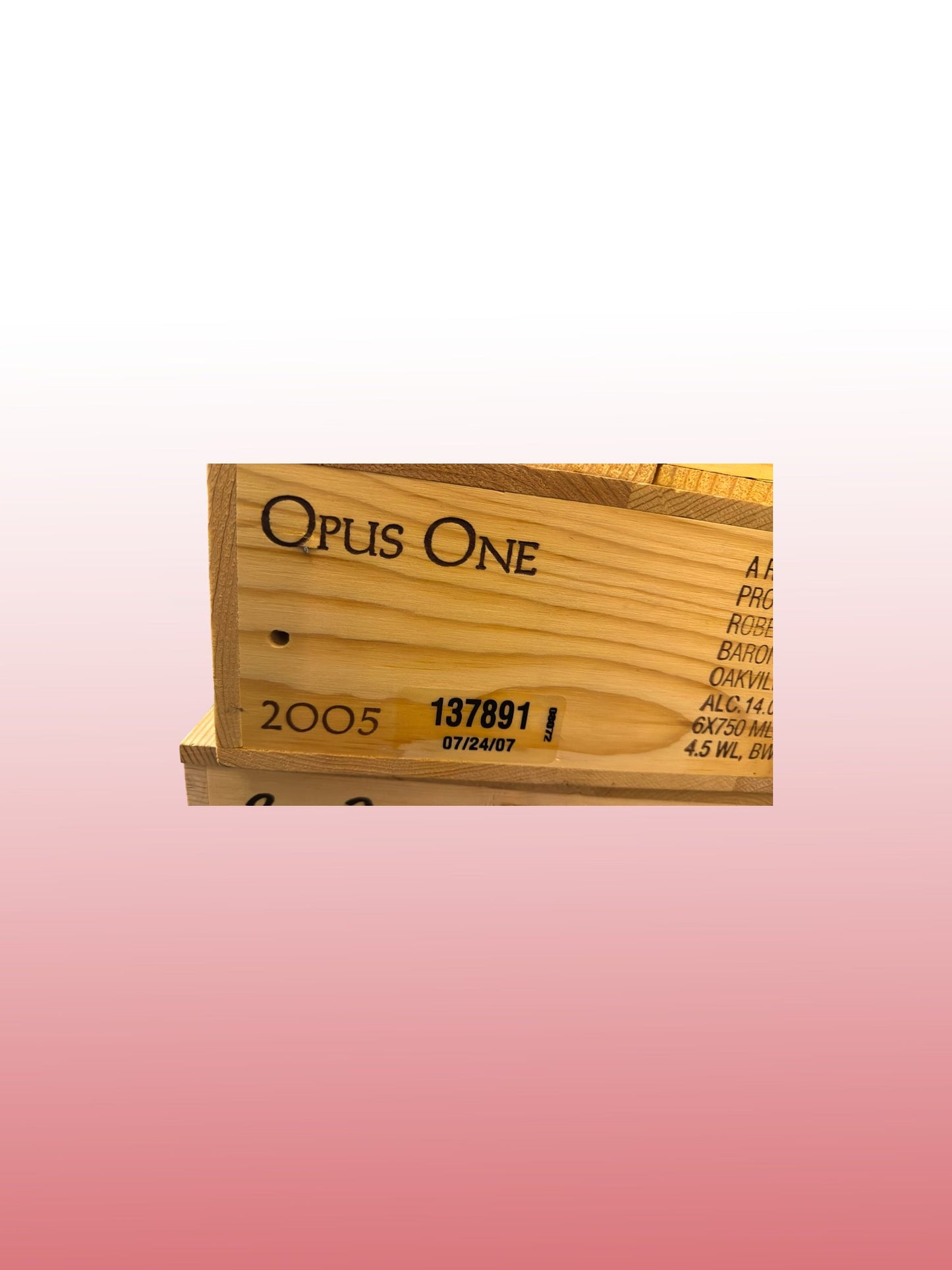 2005 Opus One