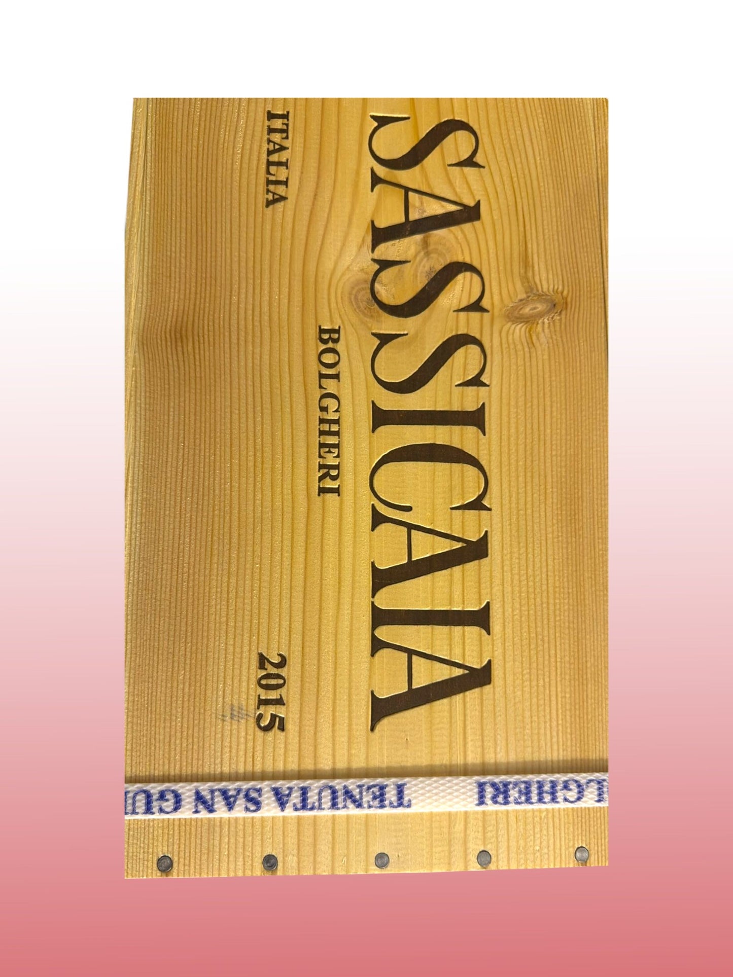 2015 Sassicaia OHK 6 Fl.