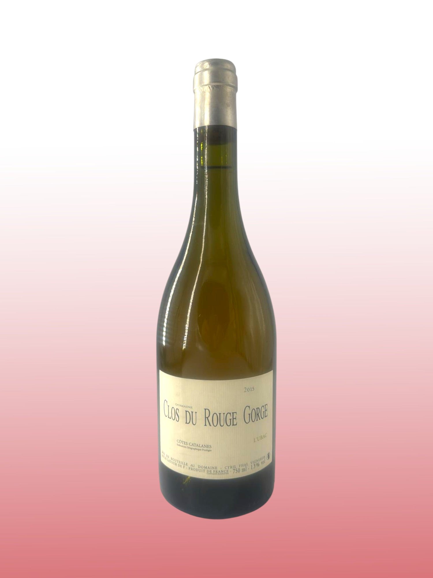 2015 Clos du Rouge Gorge Blanc L’Ubac