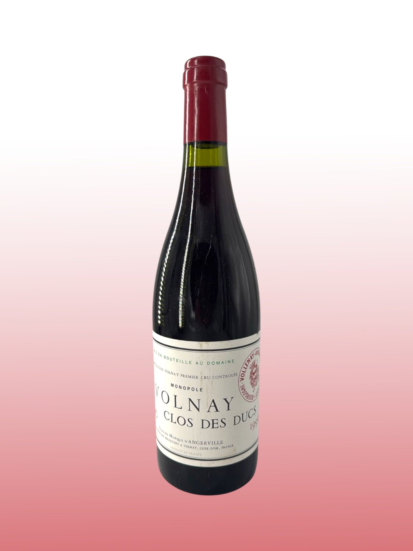 1996 Volnay 1er Cru Clos des Ducs – Domaine Marquis d’Angerville