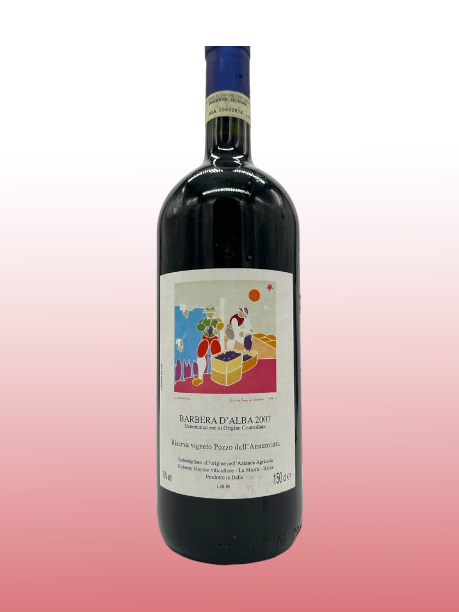 2007 Riserva vigneto Pozzo dell'Annunziata Barbera d'Alba
1,5 l