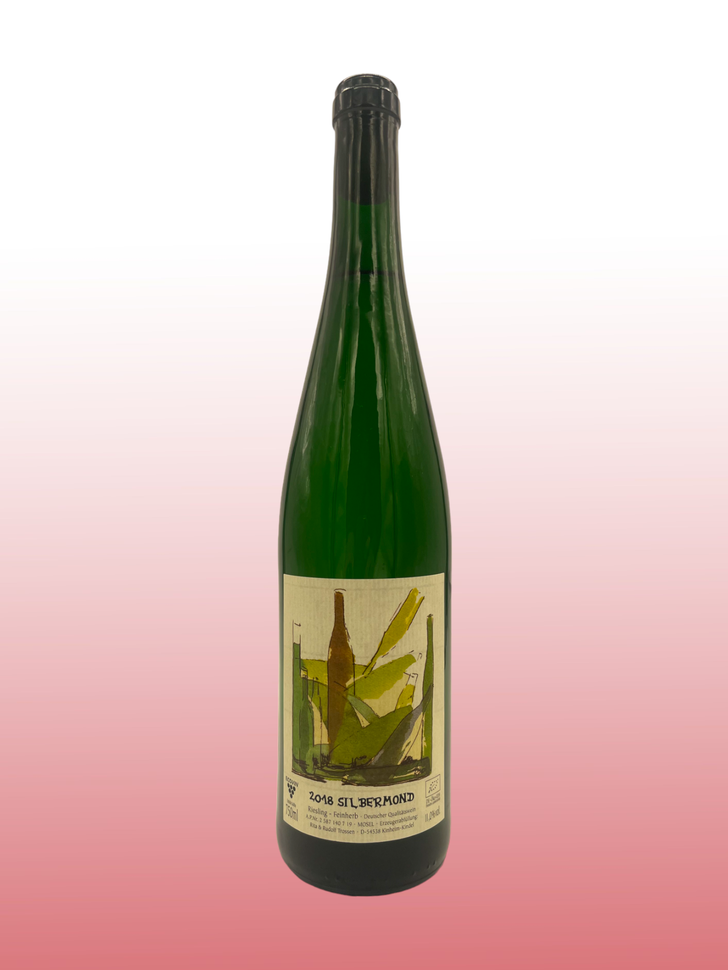 2018 Silbermond Riesling Feinherb
 